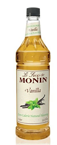 Monin French Vanilla Syrup Sugar Free PET 