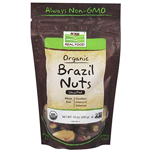 NOW Natural Foods, Certified Organic Brazil Nuts, Whole