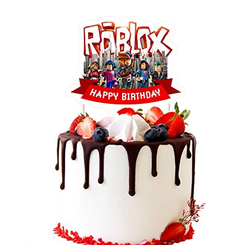 Roblox Characters Cake Topper Set – Build a Birthday NZ