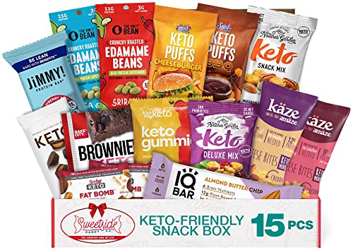 KETO Snack Box: Best Keto Sampler Snacks and Treats - Low