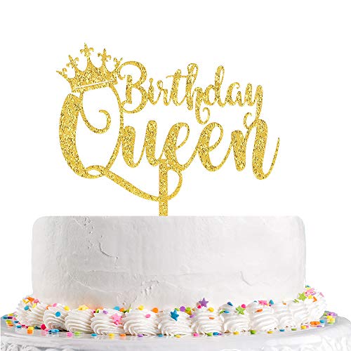 Shopping Queen money edible cake topper party decoration gift birthday new  gol