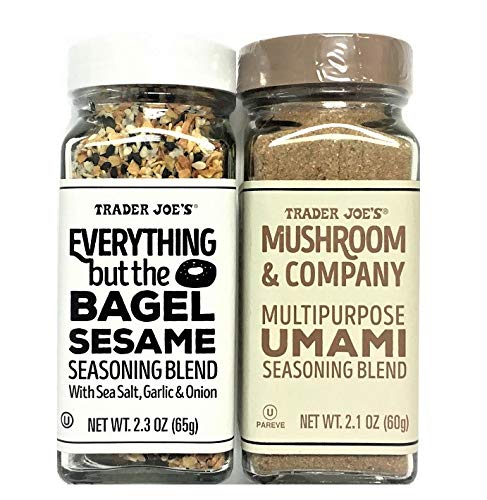 Trader Joes Everything But The Bagel Sesame Seasoning Blend 2.3 oz 65 G - Pack of 4