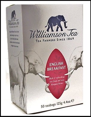 Williamson English Breakfast 50 Tea Bags 125g